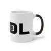 HODL Bitcoin Color Changing Mug | Black / White - Image 3